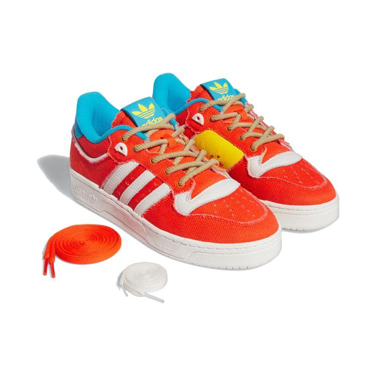 The Simpsons x adidas Rivalry 86 Low Treehouse of Horror Унисекс Кроссовки Красный Цвет поставщика IE7180