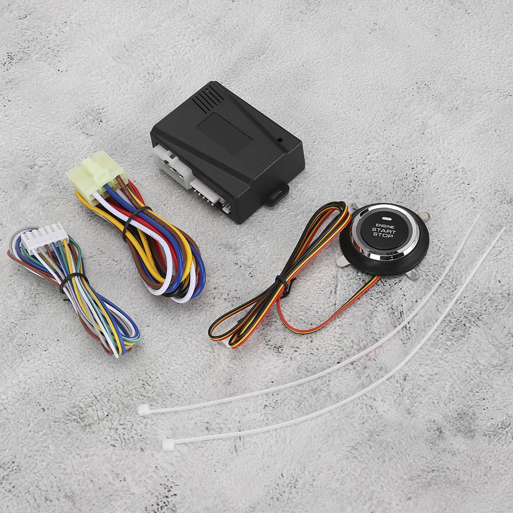Универсальная кнопка запуска двигателя 24 В, бесключевой переключатель, дистанционный стартер