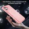 For iPhone 17 Case PC+TPU Skin Touch Anti-drop Phone Cover Compatible with MagSafe