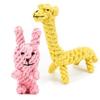 Ding Dong Pet Dog Rabbit + Giraffe Thread Toy Set, 1 Set