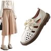 Hollow Single Shoes Women's Summer New Comfortable Casual Breathable Flat Sandals