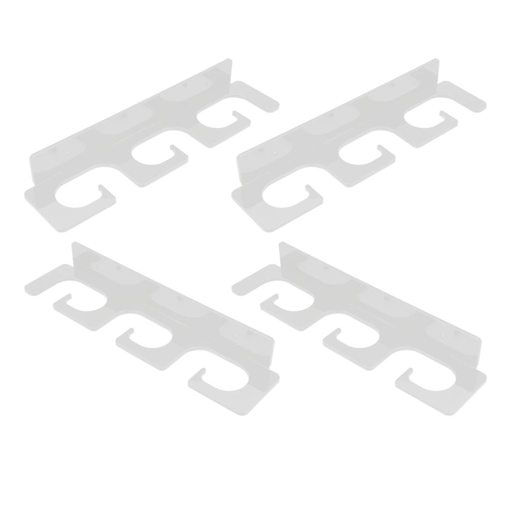 4 шт. держатель для удочек прочный, экономящий место, стильный, держащий 6 удочек, настенная стойка для удочек