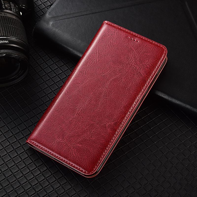 Чехол из натуральной кожи Crazy Horse для Redmi Note 7 8 8T 9 9S 10 10S 11 12 13 14 15 Pro + Plus, чехол-бумажник для телефона