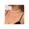 Pearl Design Gold Plated Choker Necklace