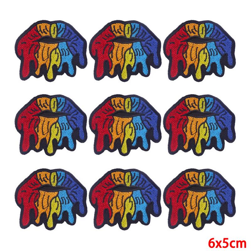 10 шт./лот, оптовая продажа, вышивка, железные нашивки для одежды, нашивки для одежды, куртки, декор, аппликация, принадлежности для шитья