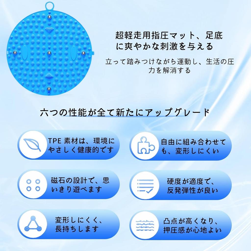 NEICOOK Foot Pressure Point Mat Акупрессурная доска Диаметр 35 см Массаж стоп Давление Давление Давление Давление Давление Давление Коврик