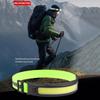 Camping Headlight Intelligent Waving Sensor Headlight Rechargeable Reflective Headband for Outdoor Night Fishing Cycling Hiking