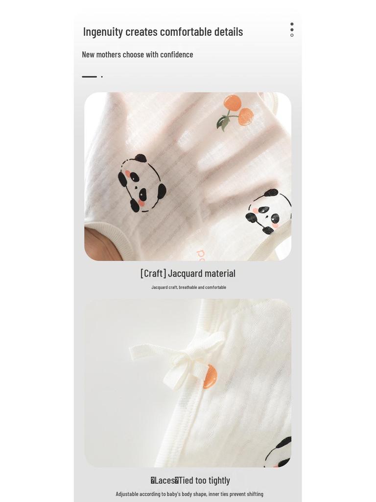 Летний хлопковый ромпер-монах с длинным рукавом и бабочкой для новорожденных