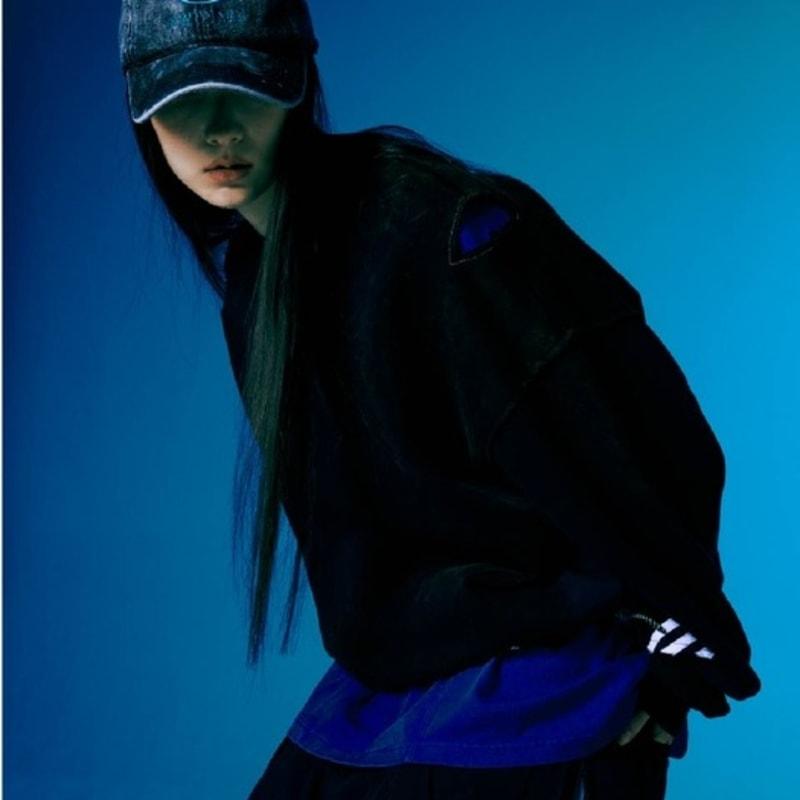 ORDINARY PEOPLE ORD COLLAPSE LOGO cap CHARCOAL