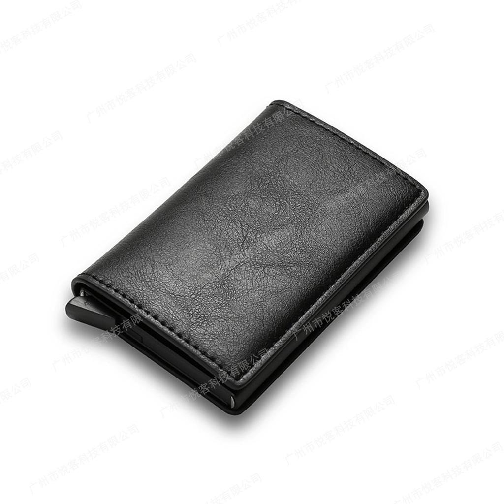 Ultra-Thin Men's Anti-Skimming Carbon Fiber RFID Wallet