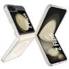 Для Samsung Galaxy Z Flip5 5G Прозрачный чехол для телефона Акрил+ТПУ Чехол для телефона Совместимый с MagSafe