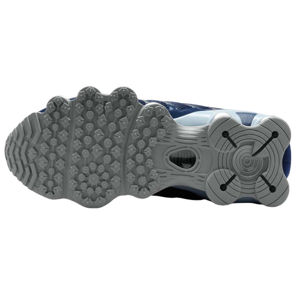 Nike Shox TL Женские Obsidian Light Armoury Blue Flat Silver Metallic Platinum Ретро Механическая Амортизация Беговые Кроссовки IH4481-400