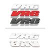 3d Metal Car Letters VR6 Logo Emblem Badge Decals For A3 Q3 Q5 A5 Q7 MK2 MK4 MK3 VR6 Sticker Accessories