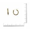 [Petit-Germe] Petit Gelme Hoop Earrings Stainless 316L 10mm Gold Color P1024