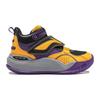 Li Ning Youth Pre Casual Удобные высокие баскетбольные кроссовки Детские кроссовки Черный Фиолетовый Желтый YKBT092-3