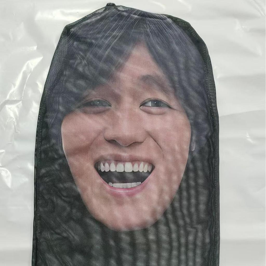 Смешная маска клоуна с большой головой: Дизайн Дракона для розыгрыша интернет-знаменитости