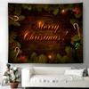 Трансграничная подвесная ткань Внешняя торговля Ткань Amazon Рождественский гобелен с принтом