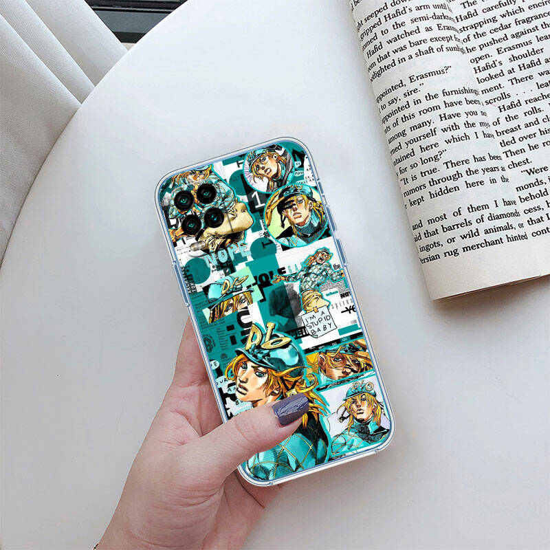 Чехол для телефона MH75 JoJo's Bizarre Adventure для Motorola G34 G32 G31 G14 G15 G84 G62 E32 G24 G72 G71 G73 G85 G200 G60 G52 G51 G50 G42 G41 G32 G30