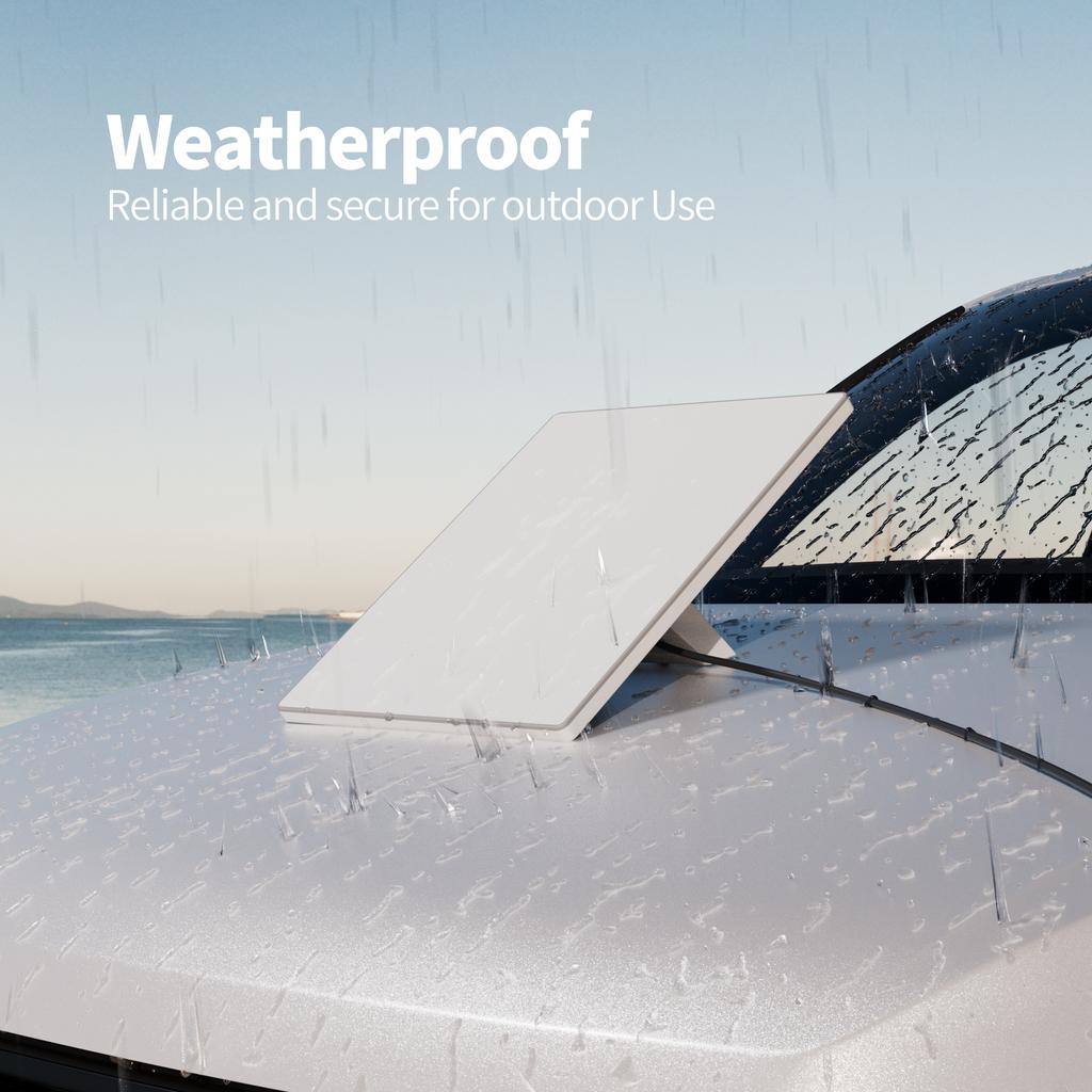 Starlink Mini Cable 2M/6.5FT USB C To DC Power Cable 100W PD Input Starlink Mini Power Cord Waterproof Charging Cable for 65W