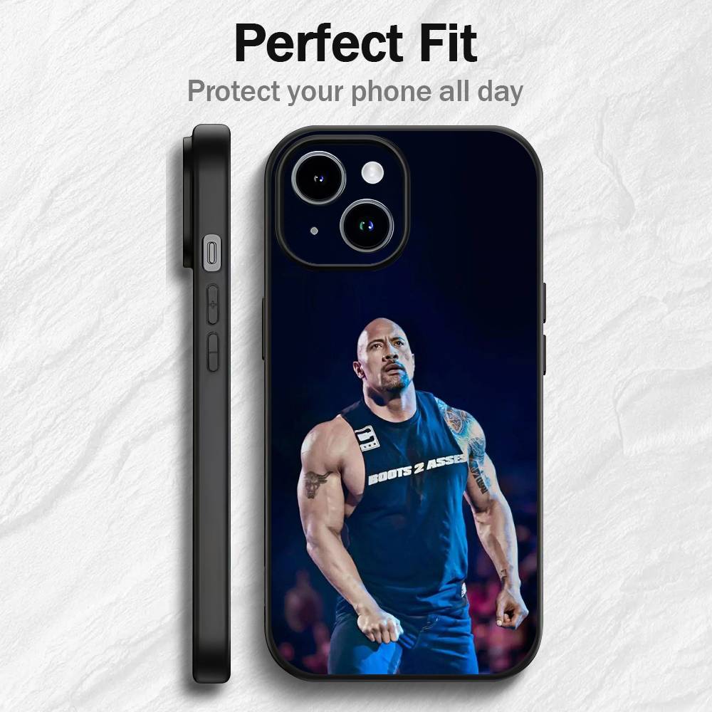 Чехол для телефона The Rock Дуэйн Джонсон Для 17 12 13 14 15 16 Pro Max mini classic Plus сильное магнитное притяжение