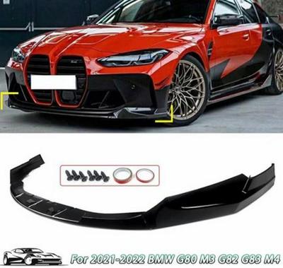 BMW M3/M4 G80/G82 2021+ Передний бампер Уголок губы Обвес Модификация