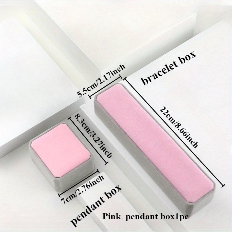1 шт. многофункциональная шкатулка для украшений бархатная шкатулка шкатулка для украшений из бисера шкатулка для колец шкатулка для ожерелья шкатулка для подвески рождественская хэллоуинская подарочная коробка