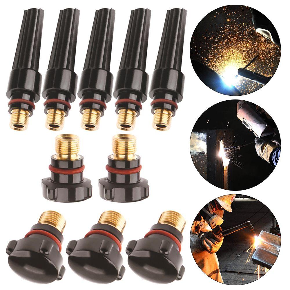 Consumable Set Soldering Supplies Arc TIG 57Y03/57Y04/57Y05 Back Cap Set WP17/18/26 Welding Torch