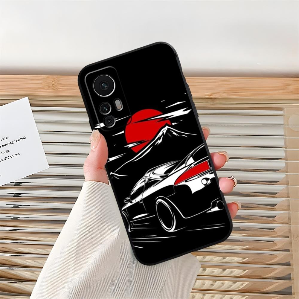 Япония JDM Спортивные Автомобили Мужские Мужской Чехол для Телефона Для Xiaomi 15 13 14 10 12 11 Pro POCO F6 X6 X3 F5 X5 Pro Lite Ultra Оболочка Coque
