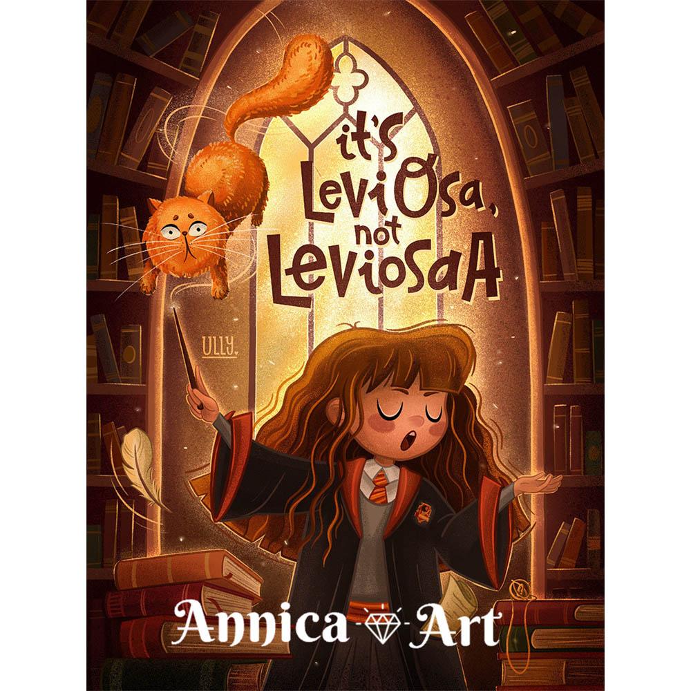 Harry Potter Cartoon Mosaic Art Stitch 5d Diamond Painting Magic School Canvas Creation Puzzle Artificial New 2026 Couples