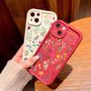 For Honor 200 90 Lite Huawei P30 P40 P50 Infinix Vivo V40 V30 Y16 Y19s Y22 Y22s Y36 Colorful Flowers Design Full Camera Protect Case