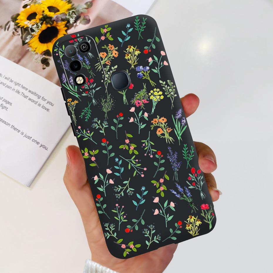 Чехол для телефона Infinix Hot 10 Play X688C X688D Милый дизайн Мягкая силиконовая задняя крышка Для Infinix Hot 10 X682 Hot10 10 Lite X657B