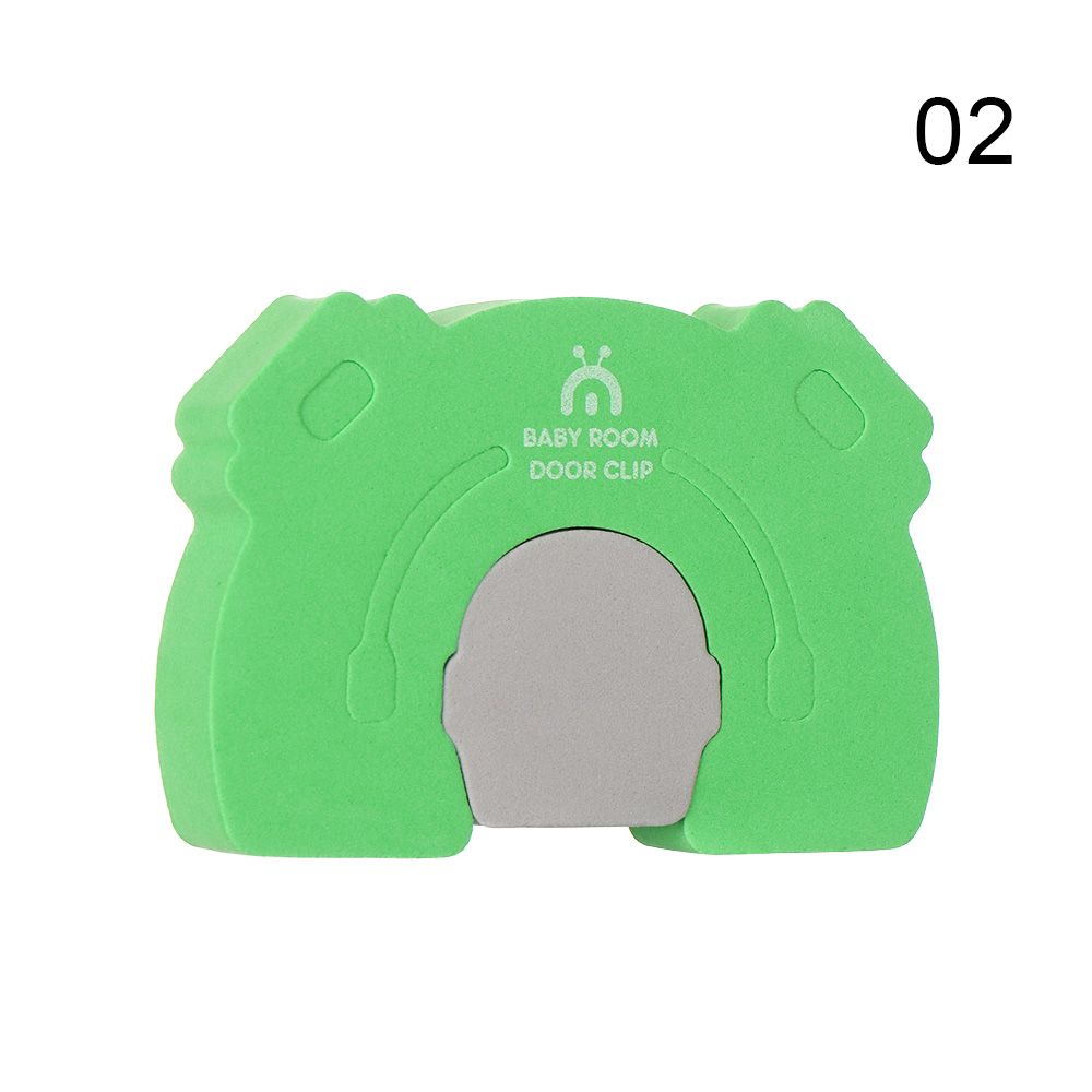 Kitchen Bedroom Door Clip Soft Door Stopper Guard Baby Kids Safety Finger Protector