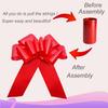 30-дюймовая пластиковая лента DIY Craft Fabric Ленты Бантики Рождественские Большие Подарочные Бантики Корзина Подарки Венок Сборщик Украшение для Вечеринки