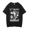 Мультяшная футболка Junji Ito Uzumaki Ужасы Япония Гуро Смешная Девушка Аниме Хлопковая футболка высокого качества Подарочная футболка