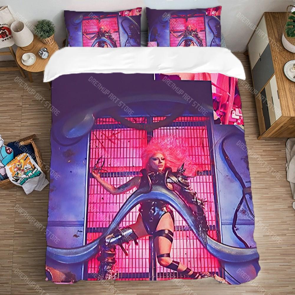 Bed Set Queen Bed Comforter Sets Art Duvet Cover Set L-Lady GagaES Fashion Bedding Decorations Single Double Large Size Linen