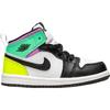 Кроссовки Air Jordan 1 Mid TD Pastel Baby White Volt Green-Glow 640735-175