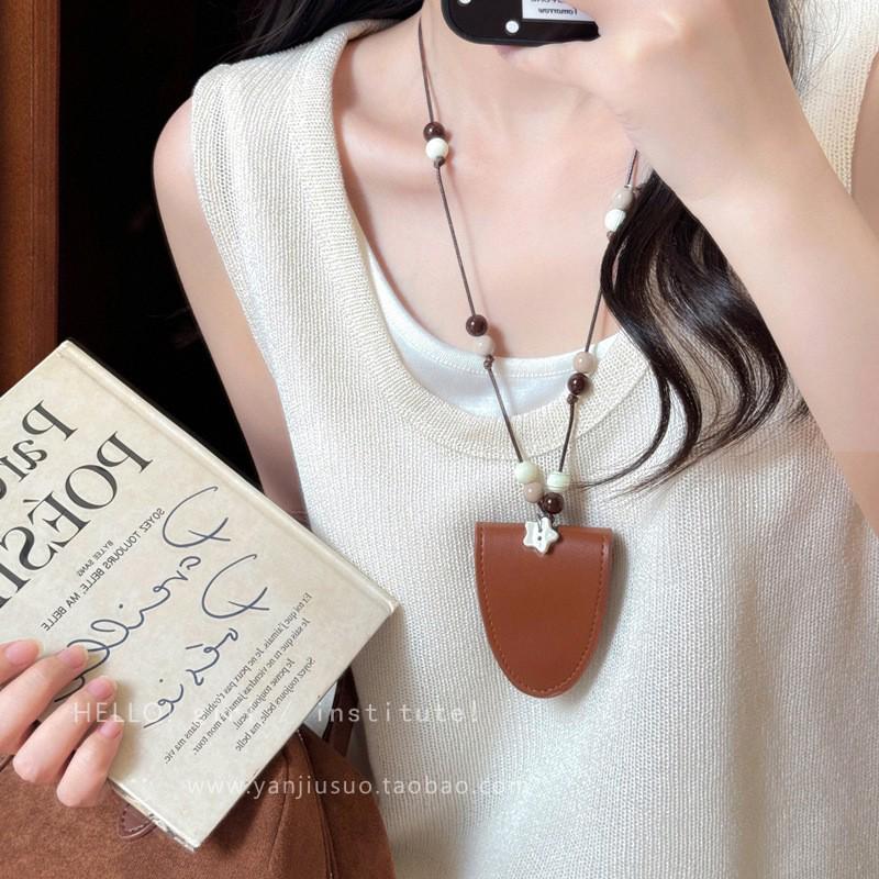 Женские солнцезащитные очки и наушники с кожаным магнитным ремешком 2024 года для путешествий на свежем воздухе