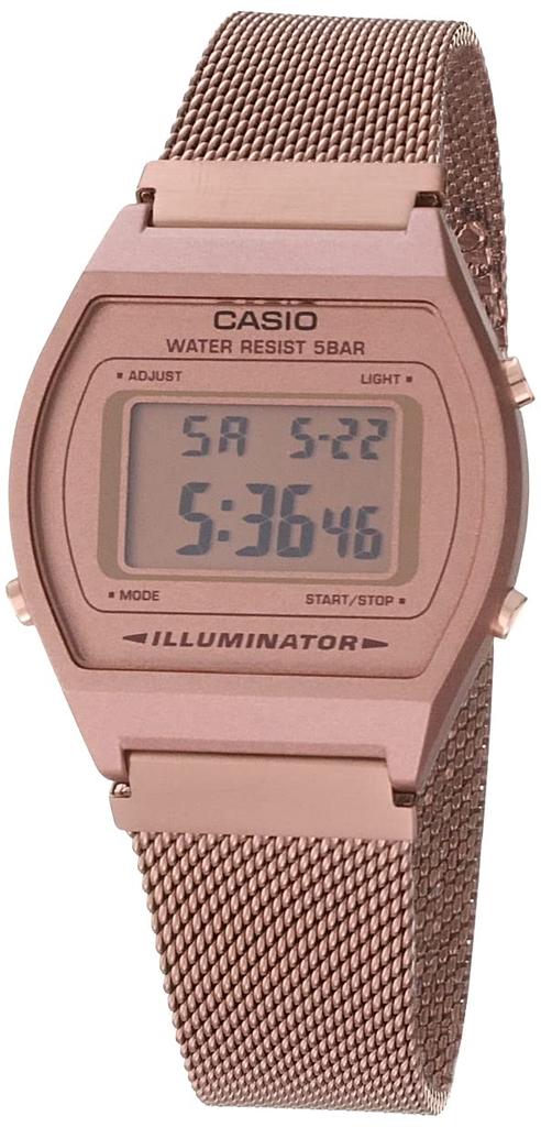 Casio B640WMR-5AV Vintage Rose Gold Tone Digital Watch