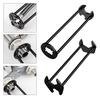 Yousheng Under Sink Faucet Wrench Long-Arm Low-Profile Tight Spaces Plumbing Wrench Non-Slip Serrated Jaw Tool