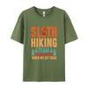 Retro Sloth Hiking Team Well Get There Tshirts Cute Casual Cotton Men Tshirts T Shirt Men 100 Cotton