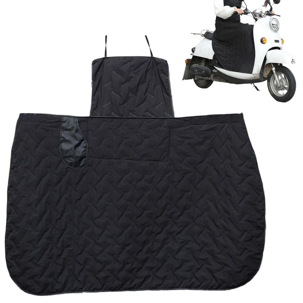 Водонепроницаемый толстый зимний теплый чехол-фартук для самоката, электросамоката, защита коленей и бедер от ветра, для зимней езды, в снежный день, от грязи