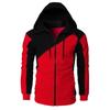 Men's Casual Sports Sweatshirt Long Sleeve Zipper Hooded Jacket Coat