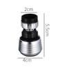 360 Degree Adjustment Faucet Extension Tube Water Saving Nozzle Filter Kitchen Water Tap Water Saving for Bathroom Sink Faucet