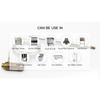 Customizable (1 Pack 5 Pieces) 4mm Gas Thermostat 50-190°C For Gas Water Heater, MOQ 500 Pcs For Custom Orders