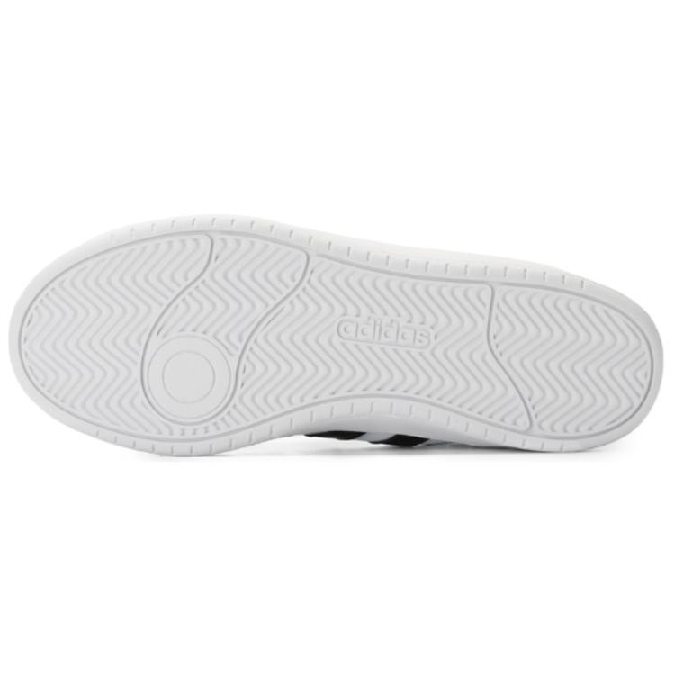 Adidas Cloudfoam All Court Mid Sports Versatile Non-Slip Durable Mid-Top Tennis Shoes Unisex Sneakers White BB9952