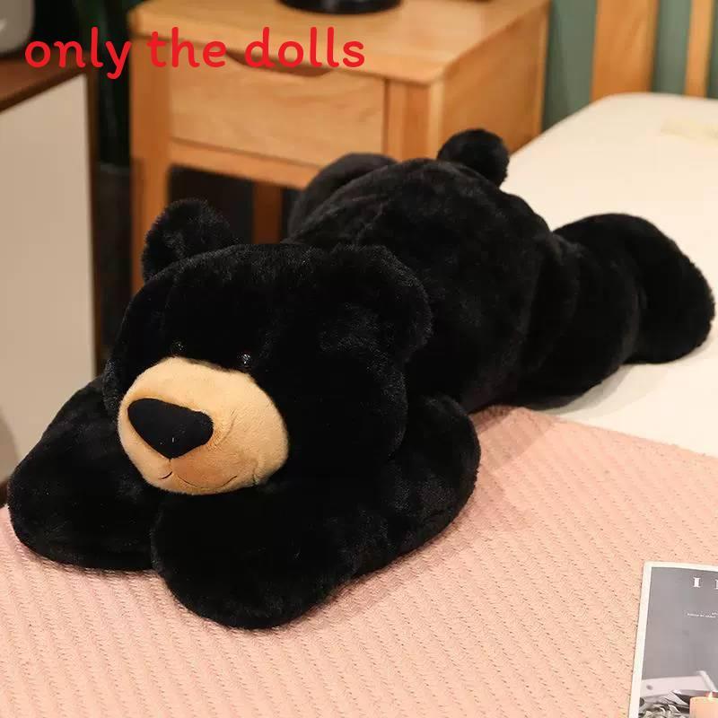 Bear Plush Cute Toy Hug Pillow With Prone Design Suitable For Childrens Gifts
