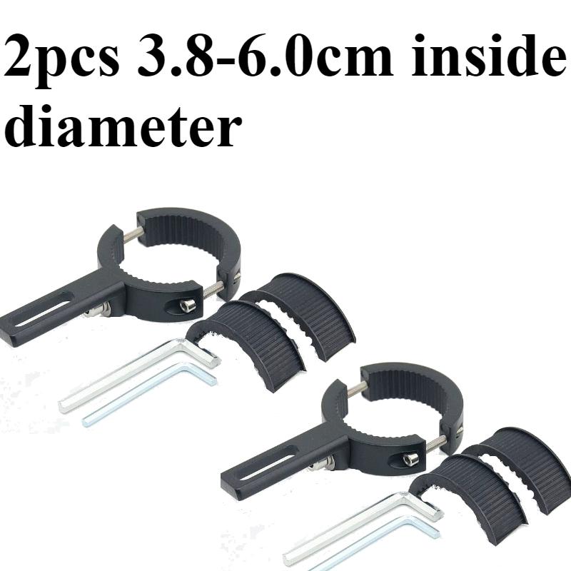 1/2 шт. 38 мм-60 мм/20 мм-38 мм Универсальные кронштейны для крепления фары мотоцикла Крепление на вилку Держатель Аксессуар для обслуживания мотоцикла