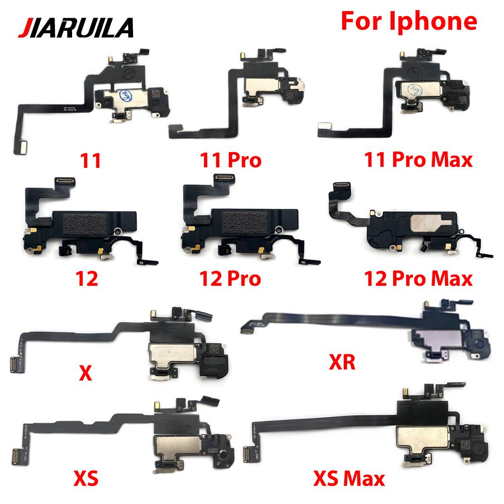 Шлейф с датчиком приближения и разговорным динамиком для iPhone X XR XS MAX 11 11 Pro max Mini Запчасти для замены