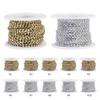 1 Roll Gold/Silver Crystal Chain For  Necklace Wedding Decoration Accessories