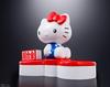 TAMASHII NATIONS Chogokin Hello Kitty 60mm ABS Painted Movable Figure (45TH ANNIVERSARY) Approx. Die-cast &